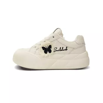 Кроссовки для образа жизни Женские низкие Pipi Purple, бежевый