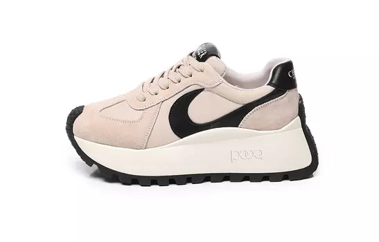 Кроссовки для образа жизни Женские низкие Pooq, цвет Milk tea