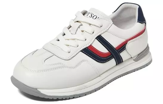 Кроссовки для образа жизни Женские низкие Pt'Son, бежевый/синий