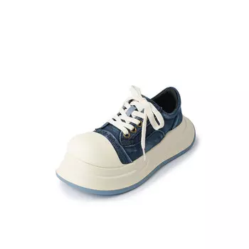 Кроссовки для образа жизни Женские низкие Qiaoliner, черный