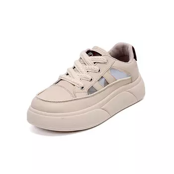 Кроссовки для образа жизни Женские низкие Reihung, белый