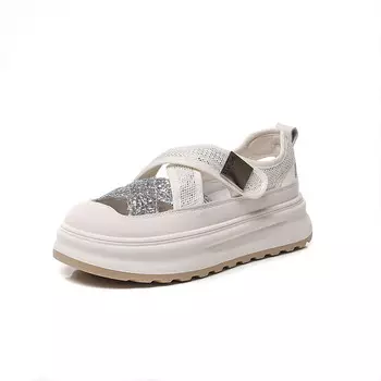 Кроссовки для образа жизни Женские низкие Reihung, бежевый