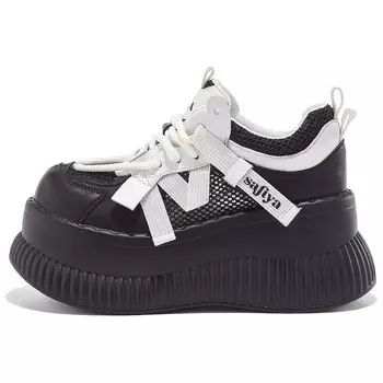 Кроссовки для образа жизни Женские низкие Safiya, черный