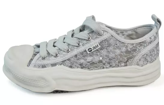 Кроссовки для образа жизни женские низкие, серебряный Joy&Mario