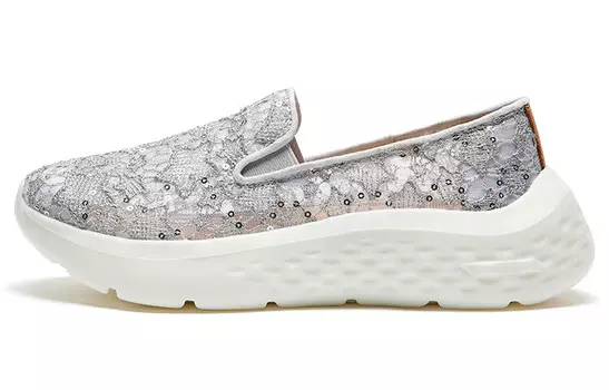 Кроссовки для образа жизни женские низкие, серебряный Joy&Mario