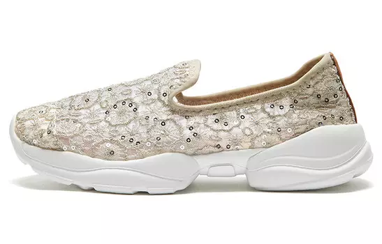 Кроссовки для образа жизни женские низкие, серебряный Joy&Mario