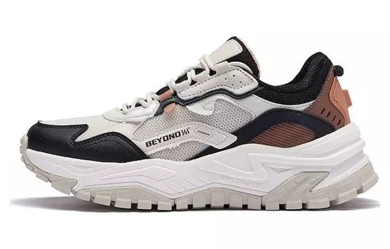 Кроссовки для образа жизни Женские низкие серо-черно-коричневый 361°