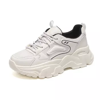 Кроссовки для образа жизни Женские низкие Shouba, бежевый