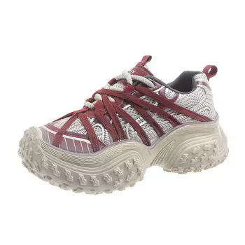 Кроссовки для образа жизни Женские низкие Simba'S Pride, бежевый/красный