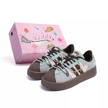 Кроссовки для образа жизни женские низкие синий Liddy