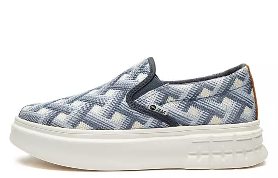 Кроссовки для образа жизни женские низкие синий Joy&Mario