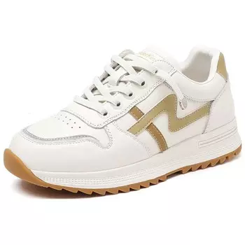 Кроссовки для образа жизни Женские низкие Spider King, цвет Beige-apricot