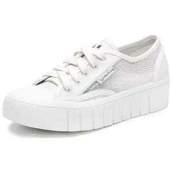 Кроссовки для образа жизни Женские низкие Spider King, белый