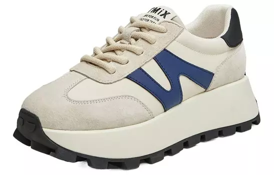 Кроссовки для образа жизни Женские низкие Teenmix, цвет Black Brown (Velvet)