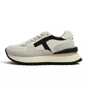 Кроссовки для образа жизни Женские низкие Uinnate, бежевый/черный