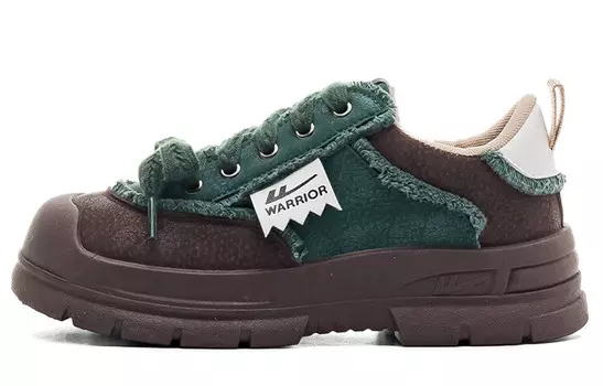 Кроссовки для образа жизни Женские низкие Warrior, цвет Black/Beige