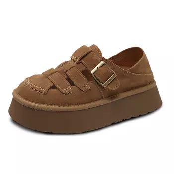 Кроссовки для образа жизни Женские низкие Wenpu, коричневый