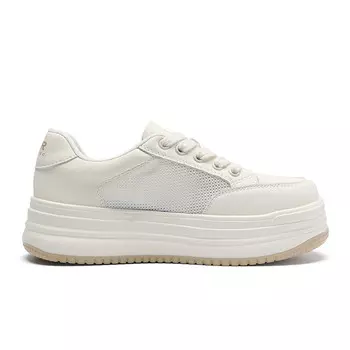 Кроссовки для образа жизни Женские низкие Zhr, бежевый