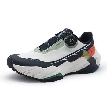 Кроссовки для пешего туризма/трекинга унисекс с низким верхом синего/оранжевого/мятно-зеленого цвета Auron