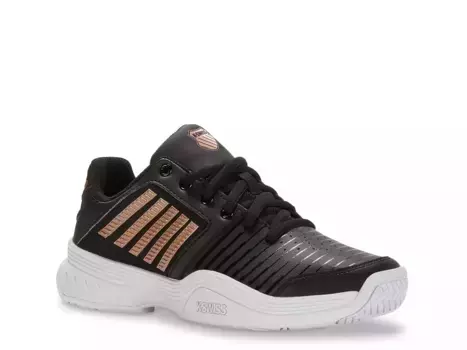 Кроссовки для пиклбола - женские K-Swiss, Black/Rose Gold