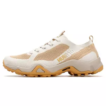 Кроссовки для походов и треккинга мужские с низким верхом желтый Humtto