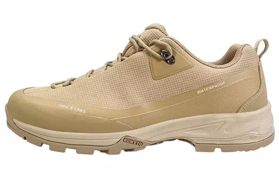 Кроссовки для походов и треккинга мужские с низким верхом желтый Humtto