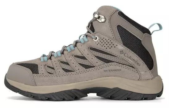 Кроссовки для походов и треккинга женские с низким верхом серый Columbia