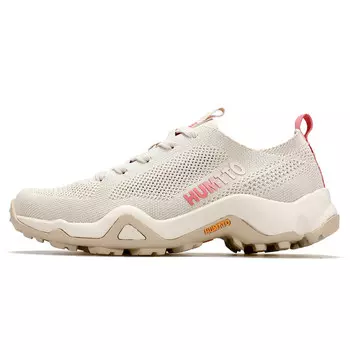 Кроссовки для походов/трекинга женские с низким верхом белого цвета Humtto, бежевый