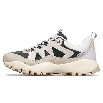 Кроссовки для походов/трекинга женские с низким верхом, темно-зеленый/белый Humtto