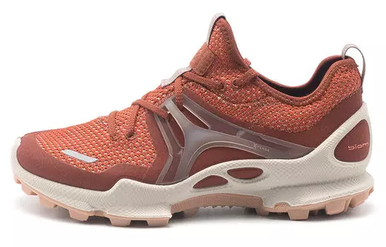Кроссовки для походов Walking C женские с низким верхом, красные Ecco