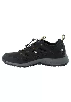 Кроссовки для походов Woodland Hybrid Jack Wolfskin, цвет phantom burly yellow xt