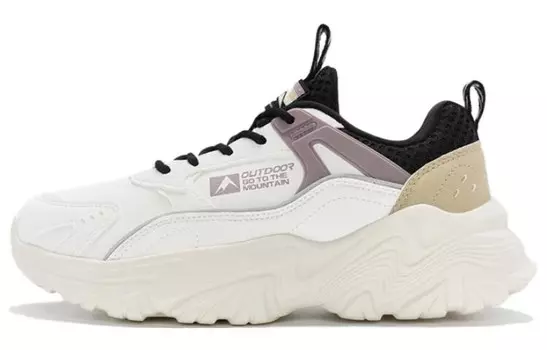 Кроссовки для походов Yunling 1.0 женские с низким верхом, черные/белые Xtep