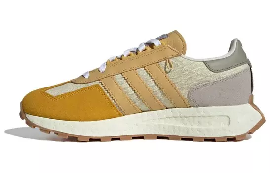 Кроссовки для повседневной носки унисекс с низким верхом цвета хаки Adidas Originals