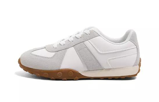 Кроссовки для повседневной носки унисекс с низким верхом серый Huanqiu