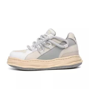 Кроссовки для повседневной носки унисекс с низким верхом серый Xjxy