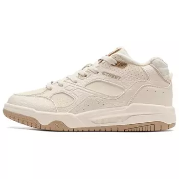 Кроссовки для повседневной носки женские, средней высоты, светло-абрикосовые Xtep, цвет Light Apricot