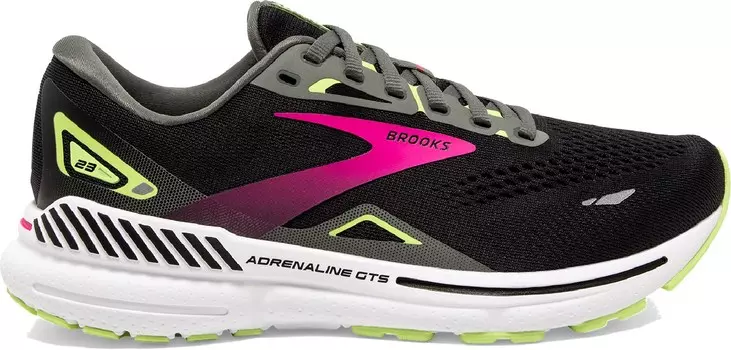 Кроссовки для шоссейного бега Adrenaline GTS 23 — женские Brooks, черный