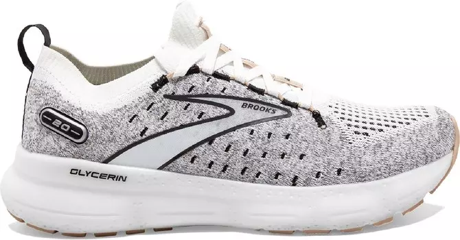 Кроссовки для шоссейного бега Glycerin StealthFit 20 — женские Brooks, белый