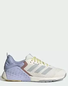 Кроссовки для силовых тренировок adidas Training Dropset 3 белого и серебристого цветов adidas performance