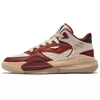 Кроссовки для скейтборда мужские с низким верхом, сланцево-серый / розово-серый / бордово-красный Erke