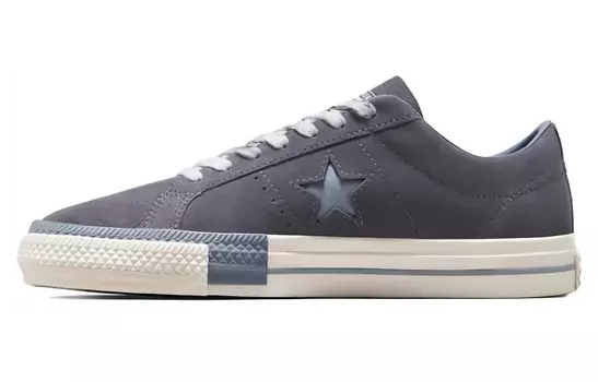 Кроссовки для скейтборда One Star унисекс с низким верхом Slate Ash Converse, цвет Slate Gray