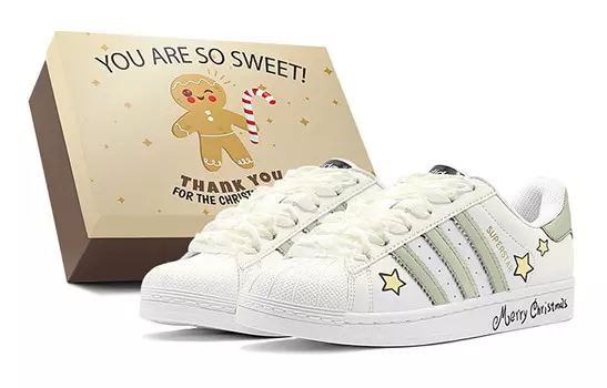 Кроссовки для скейтборда Superstar, унисекс, низкие, желтый Adidas Originals