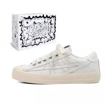 Кроссовки для скейтборда унисекс низкие бежевый Boom Guy