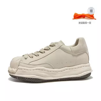 Кроссовки для скейтборда унисекс низкие бежевый Dvo