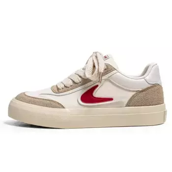 Кроссовки для скейтборда унисекс низкие бежевый Mengsai