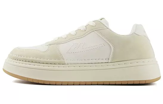 Кроссовки для скейтборда унисекс низкие бежевый Warrior