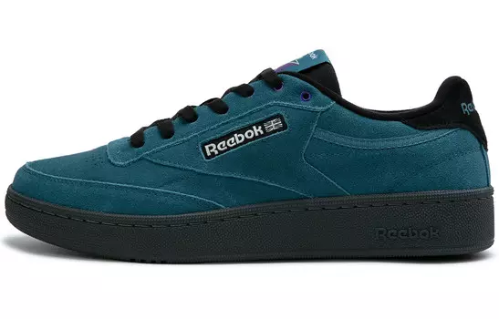 Кроссовки для скейтборда унисекс низкие черный/синий Reebok