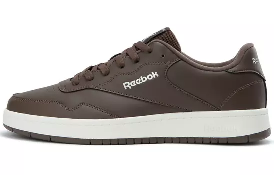 Кроссовки для скейтборда унисекс низкие коричневый/белый Reebok