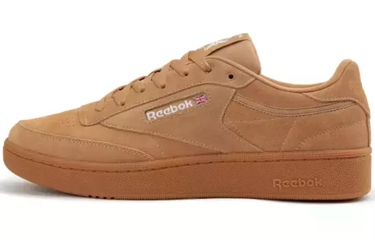Кроссовки для скейтборда унисекс низкие коричневый желтый Reebok