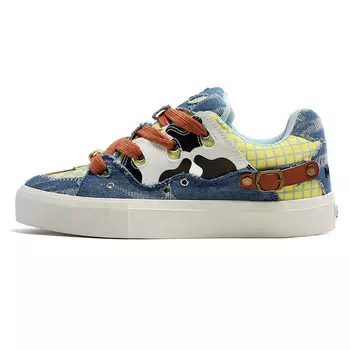 Кроссовки для скейтборда унисекс низкие синий Medd